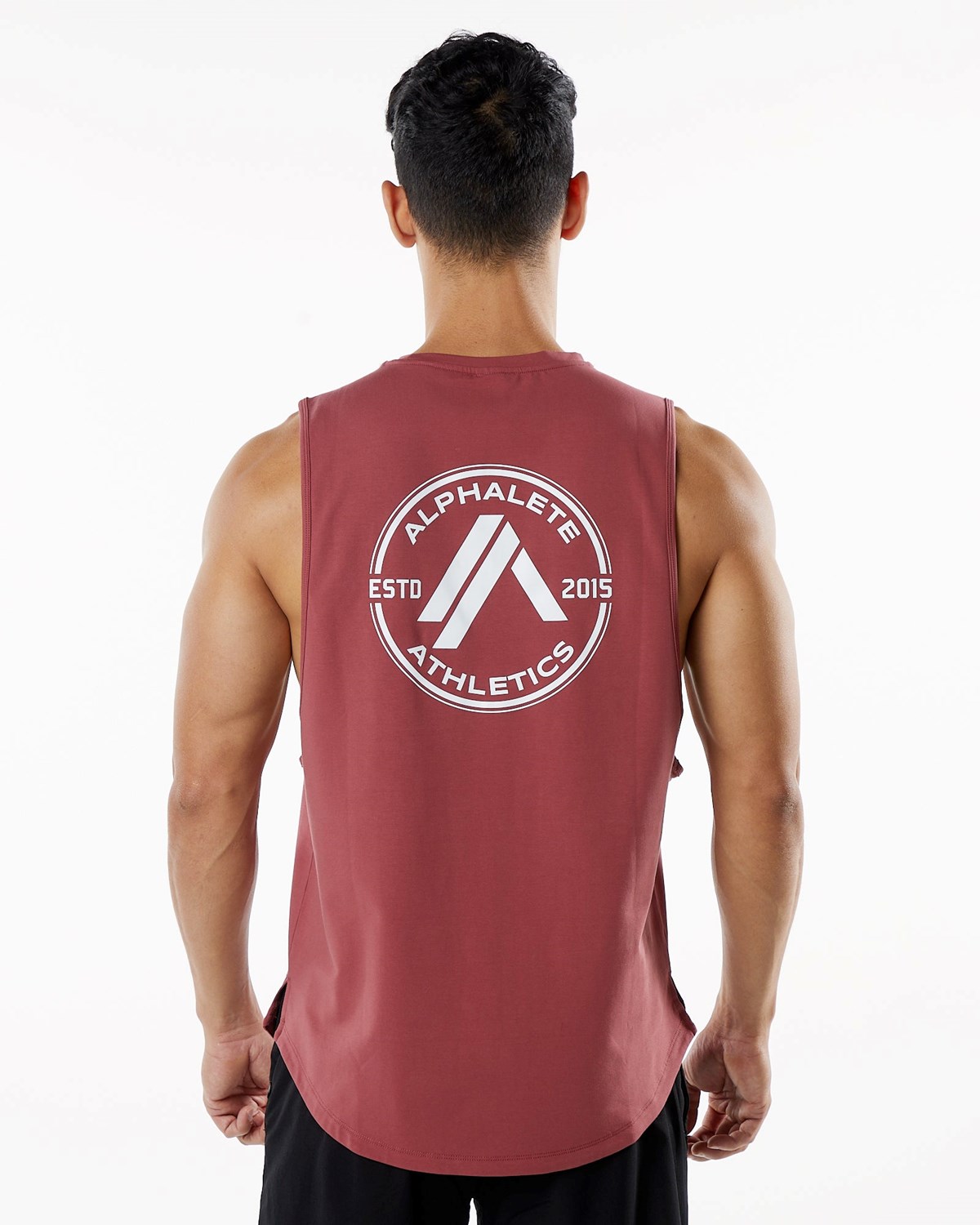 Alphalete Fitted Performance Tank Gingerbread | UG2314690