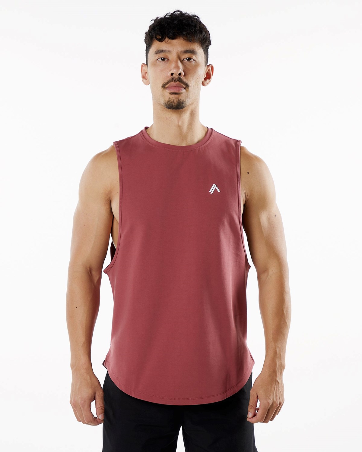 Alphalete Fitted Performance Tank Gingerbread | UG2314690