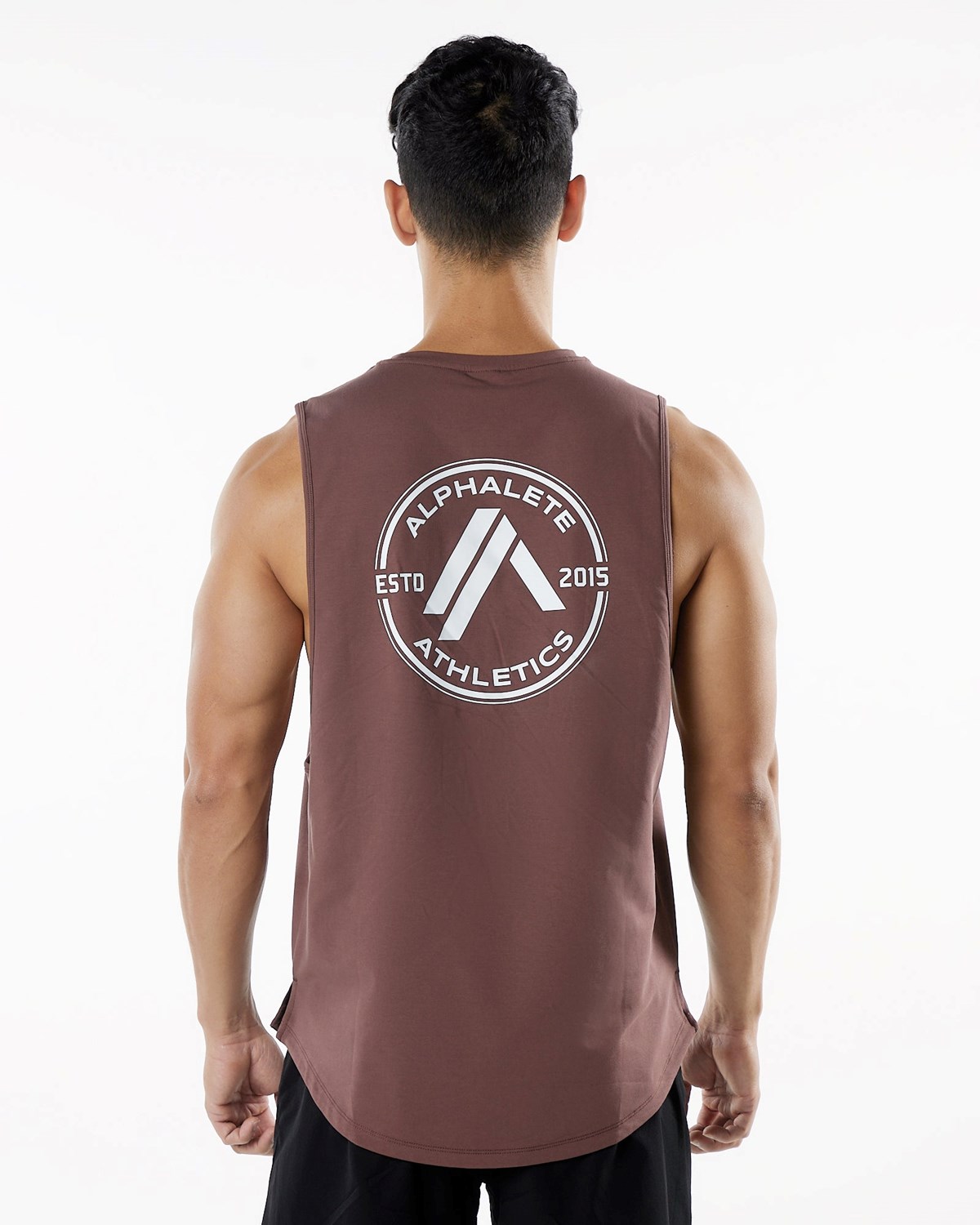 Alphalete Fitted Performance Tank Merlot | AZ3478216