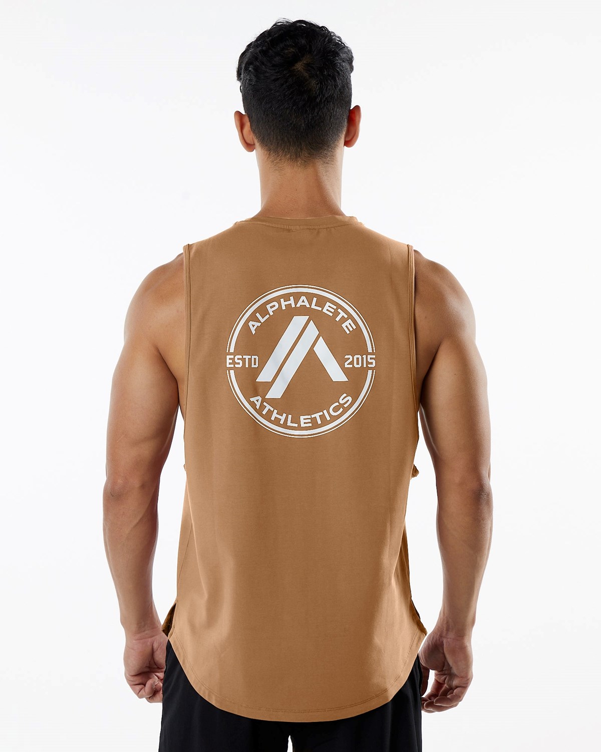 Alphalete Fitted Performance Tank Rust | GH4519267