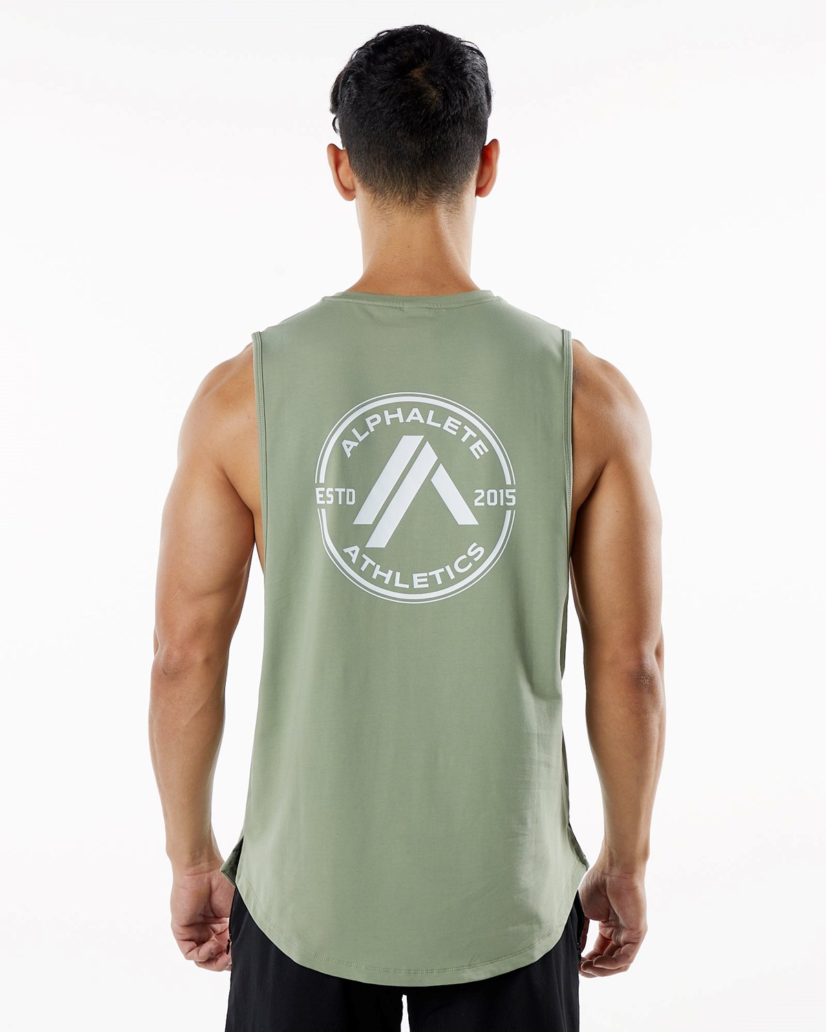 Alphalete Fitted Performance Tank Sage | DG4629351