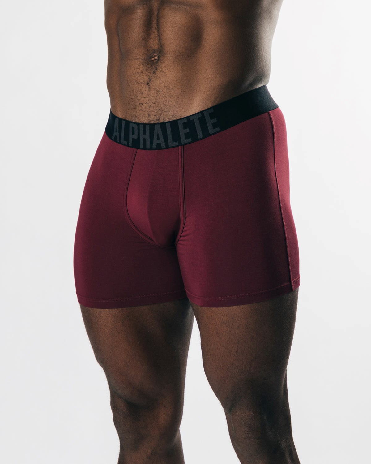 Alphalete Frictionless Modal Boxer Brief Bordeaux | TU6918042