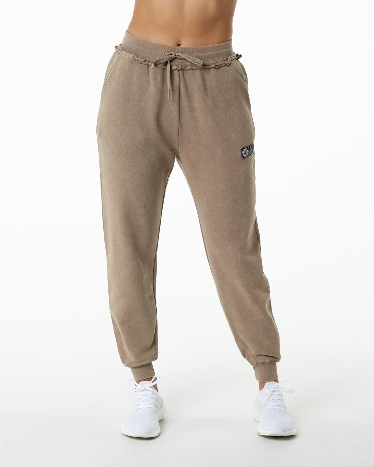 Alphalete Heavyweight Washed Terry Jogger Smokey Quartz | MS2394608