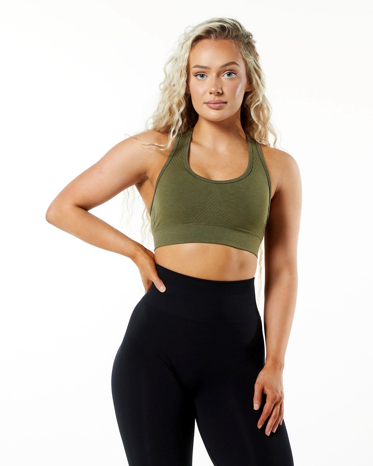 Alphalete High-Impact Seamless Sports Bra Aspen | KR2037645