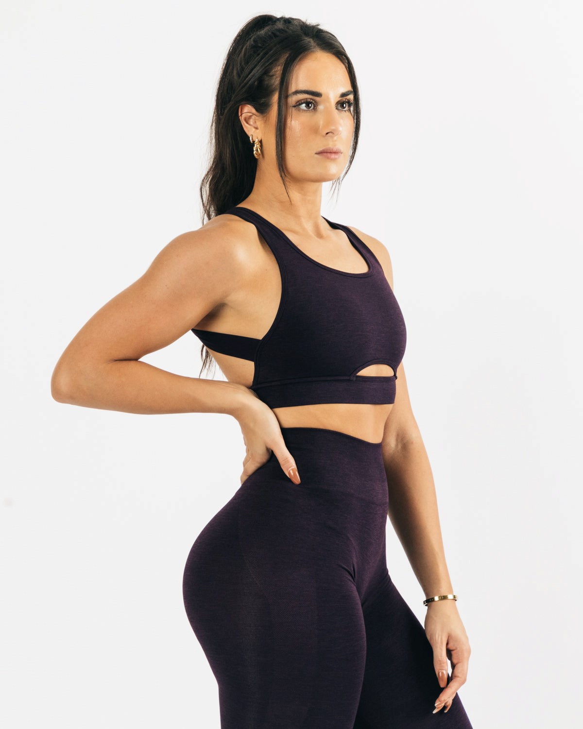 Alphalete High-Impact Seamless Sports Bra Twilight | WL7619482