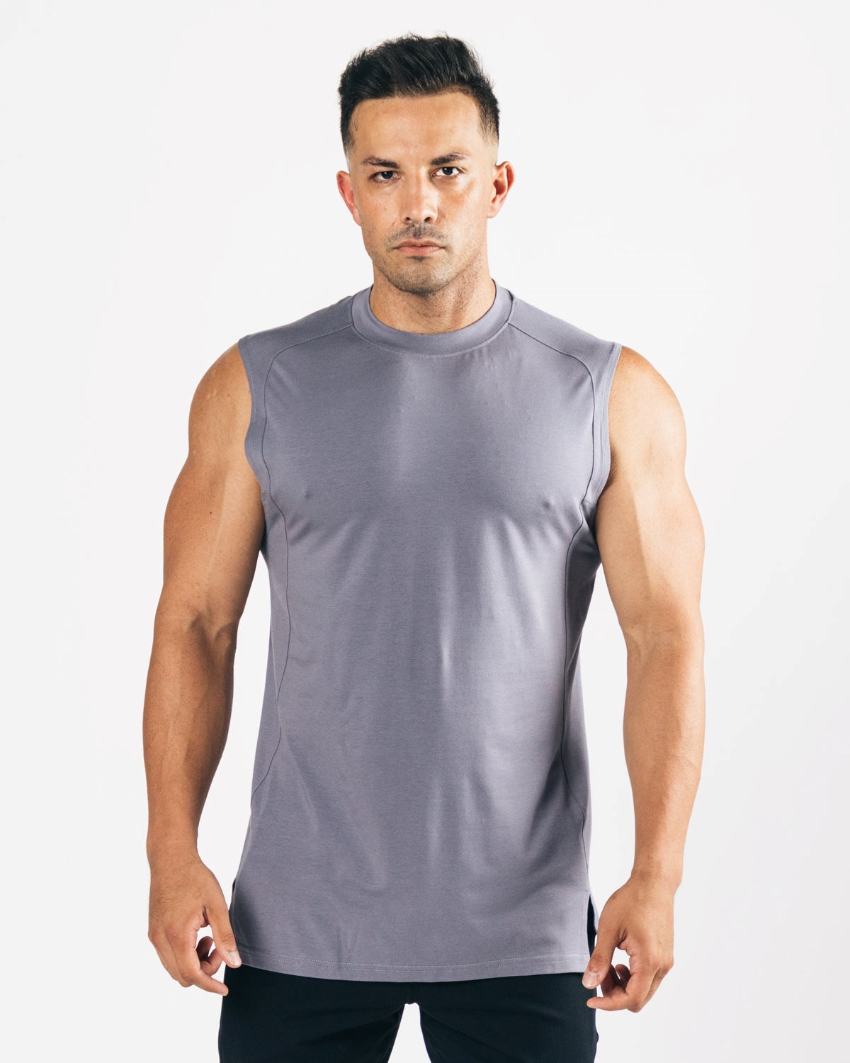 Alphalete High-Neck Premium Cutoff Still Water | UG3574192