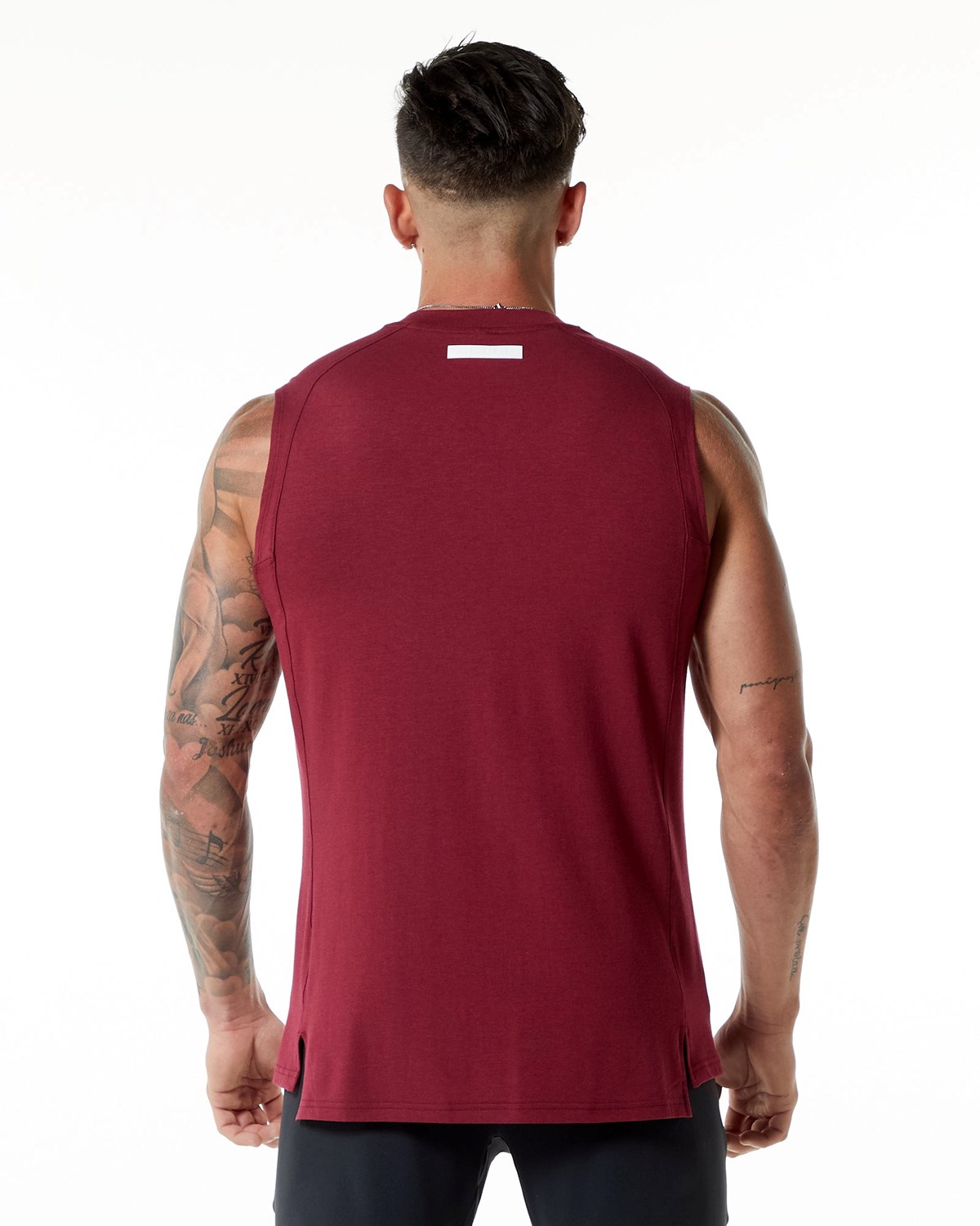 Alphalete High-Neck Premium Tank Rot | IM3670841