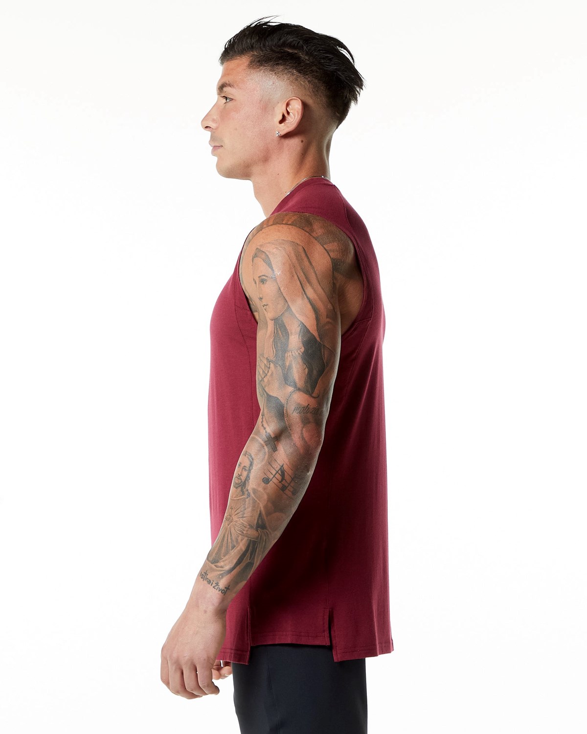 Alphalete High-Neck Premium Tank Rot | IM3670841