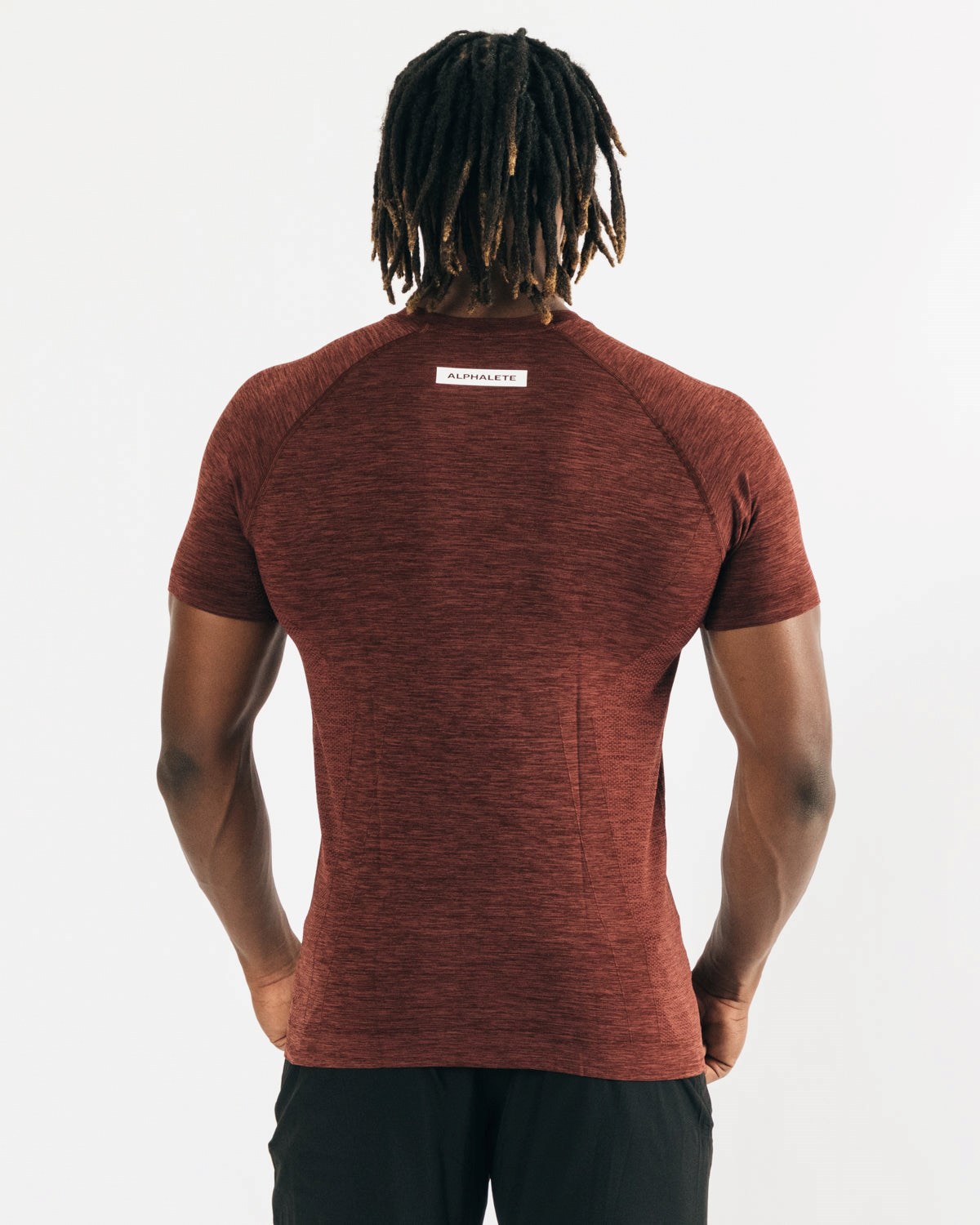 Alphalete High Performance Seamless Kurzes Sleeve Tee Kupfer | BD0538641