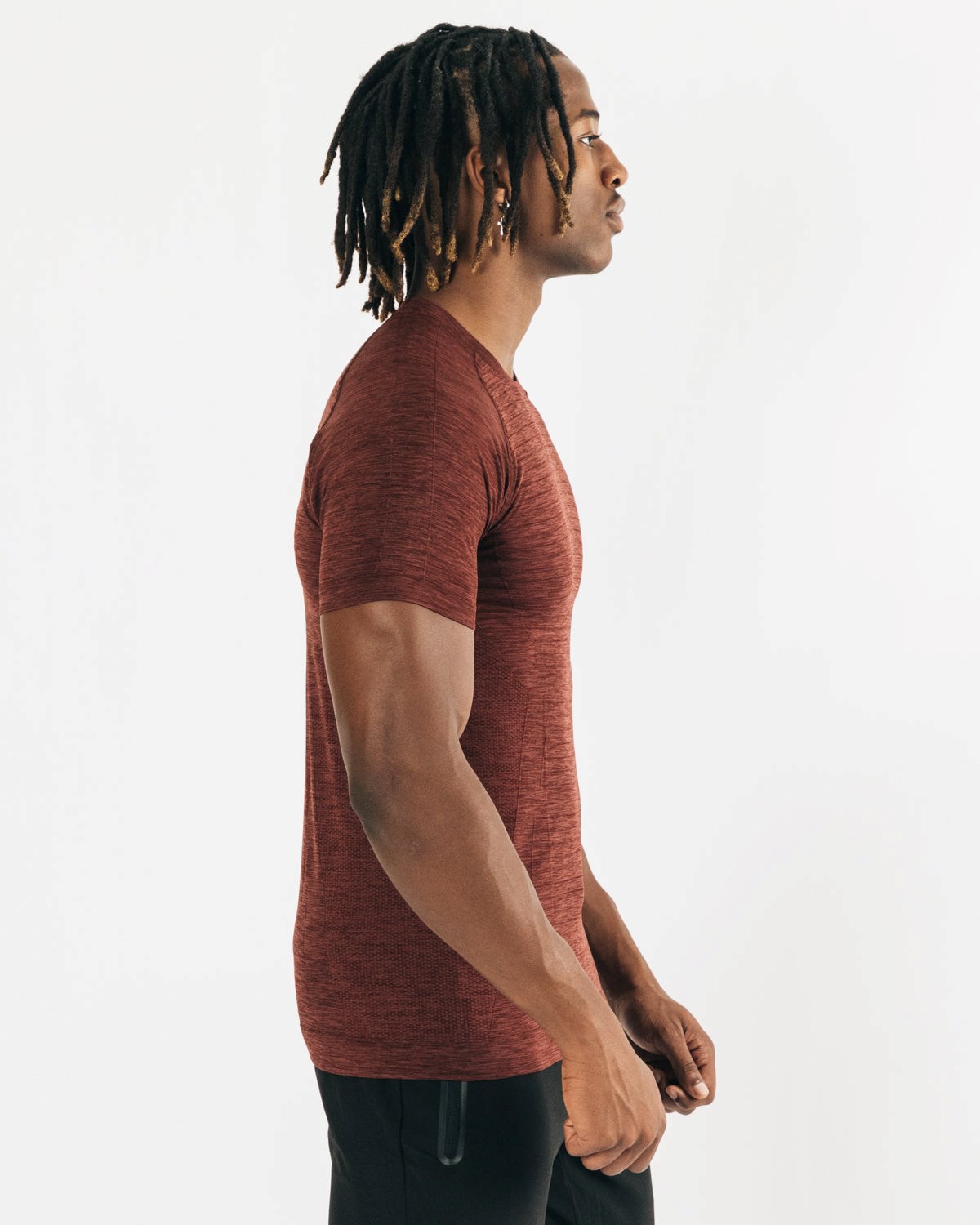 Alphalete High Performance Seamless Kurzes Sleeve Tee Kupfer | BD0538641