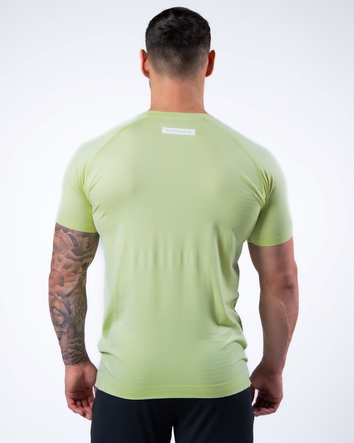 Alphalete High Performance Seamless Kurzes Sleeve Tee Frozen Spring | EI8491632