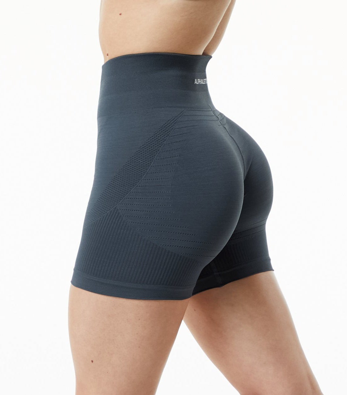 Alphalete High Performance Seamless Kurzes Carbon | VA3218456