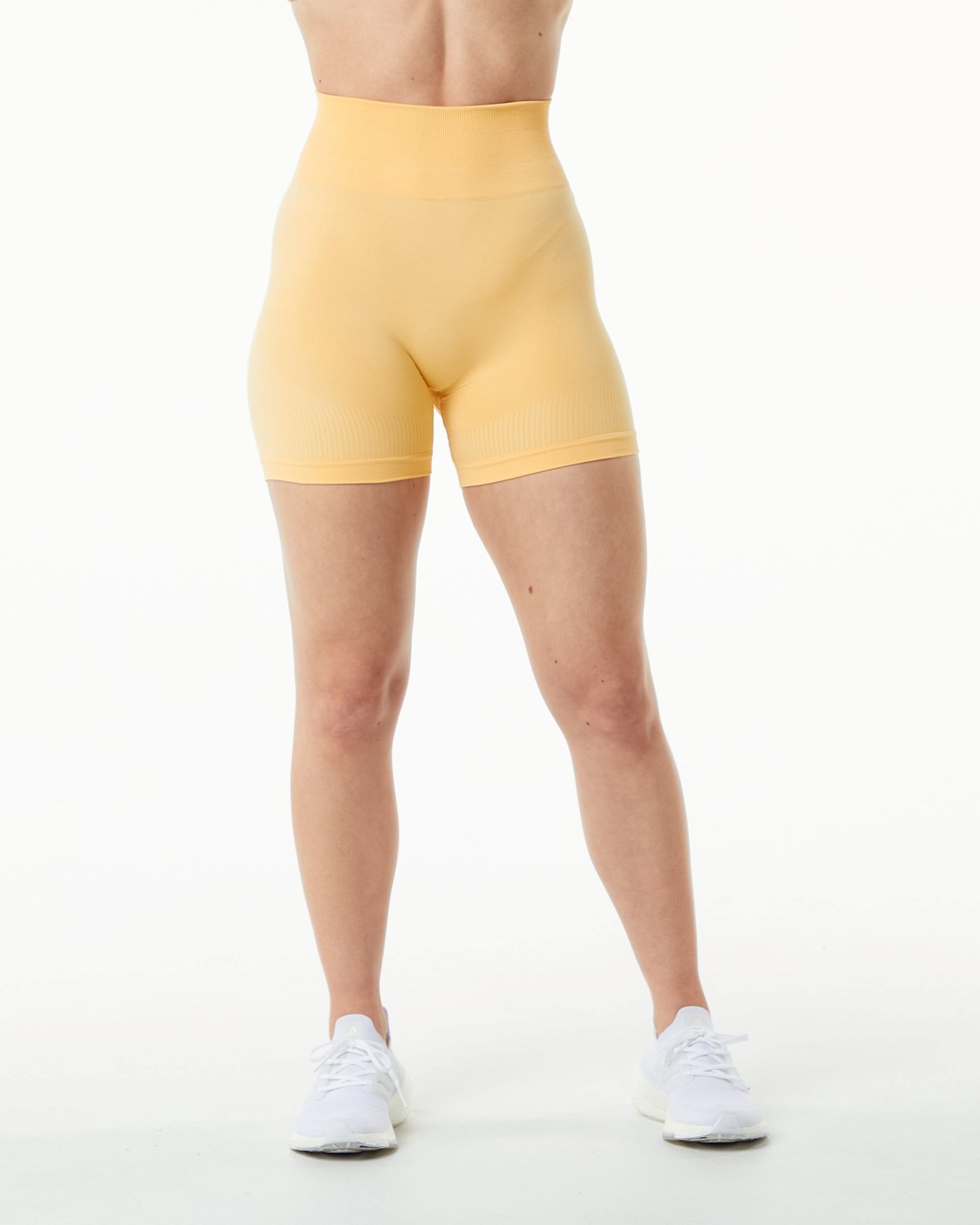 Alphalete High Performance Seamless Kurzes Daffodil | VW6957832