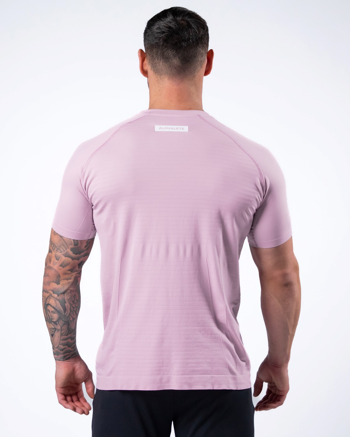 Alphalete High Performance Seamless Kurzes Sleeve Tee Bloom | ZS3268495