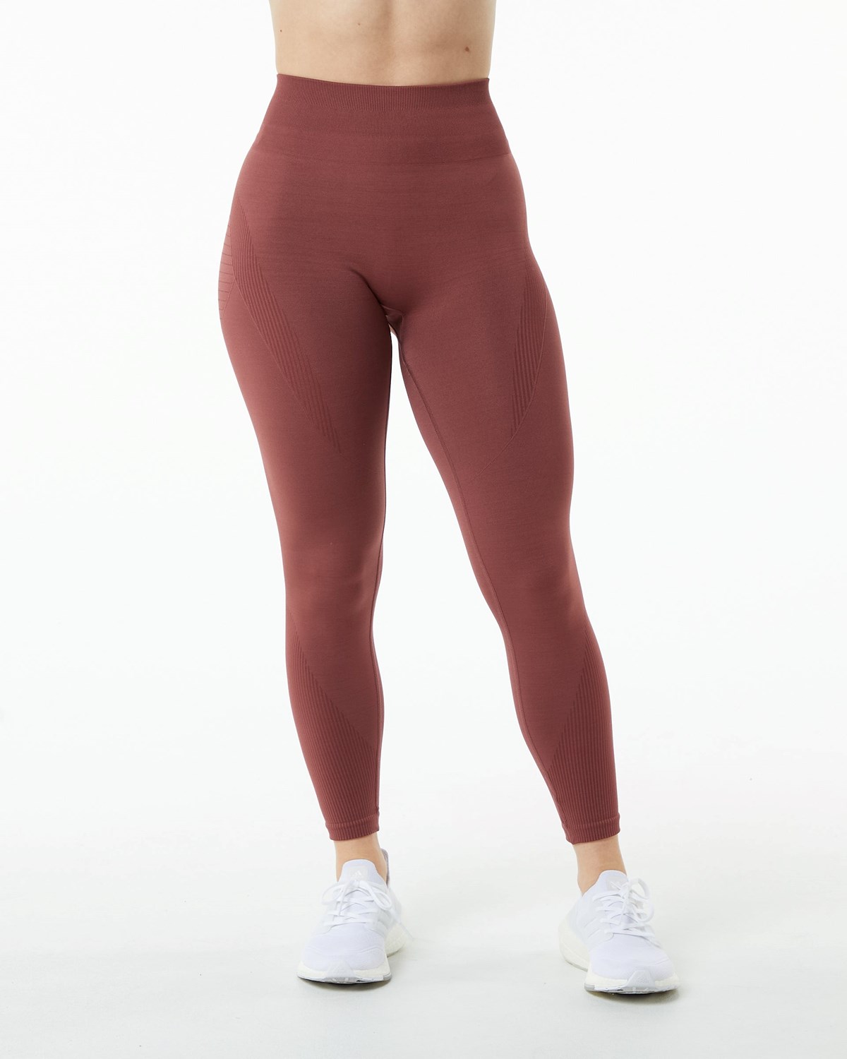 Alphalete High Performance Seamless Legging Gingerbread | OC2504981