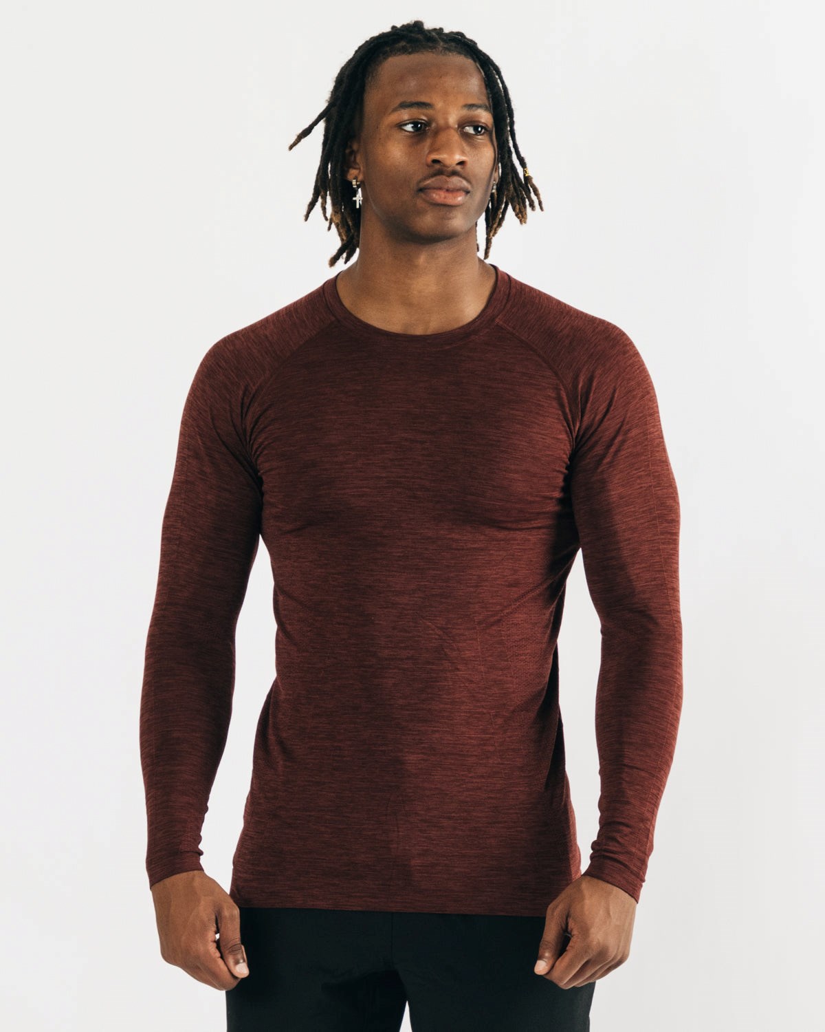 Alphalete High Performance Seamless Long Sleeve Tee Kupfer | FP7682945