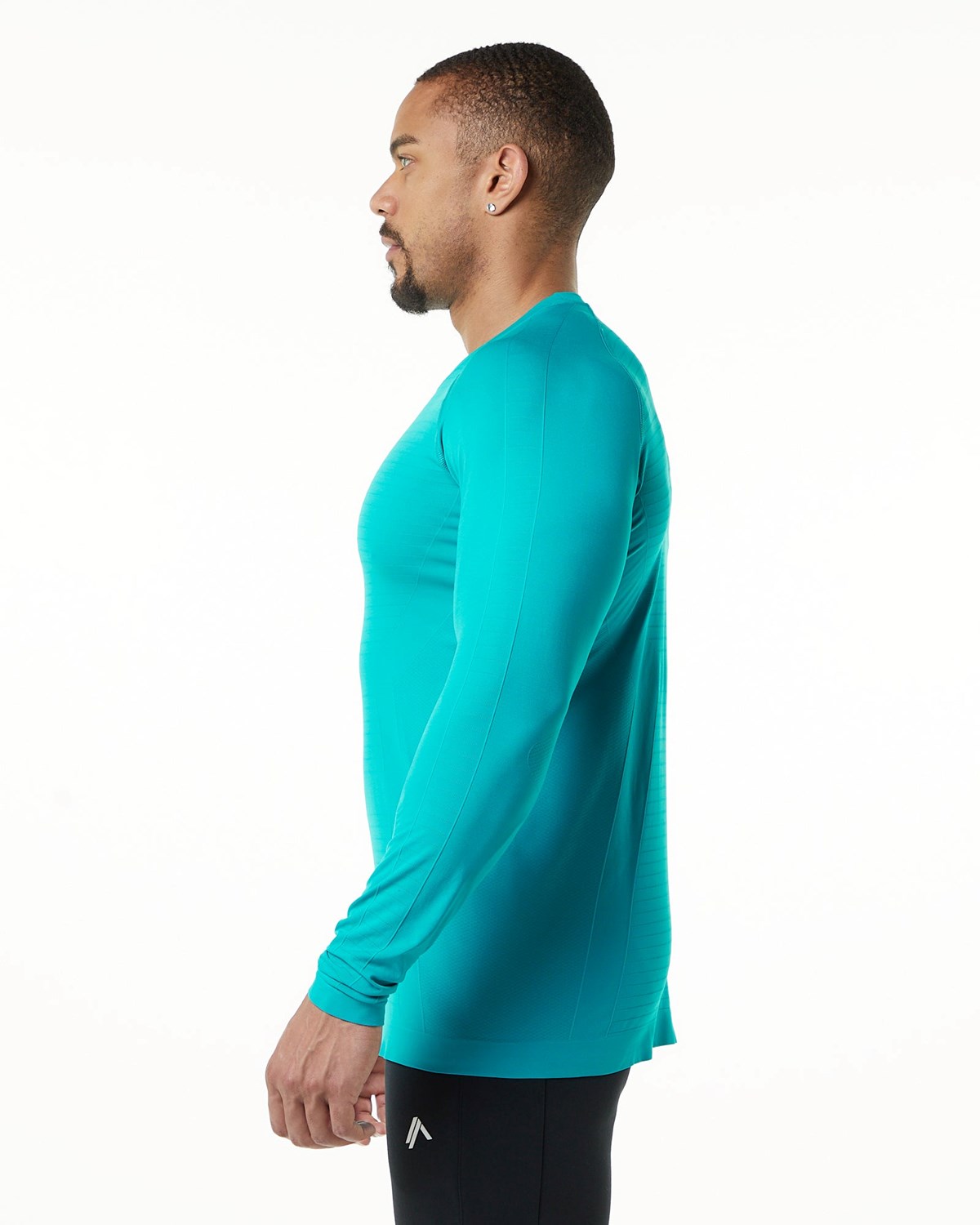 Alphalete High Performance Seamless Long Sleeve Tee Ocean | GM8396140