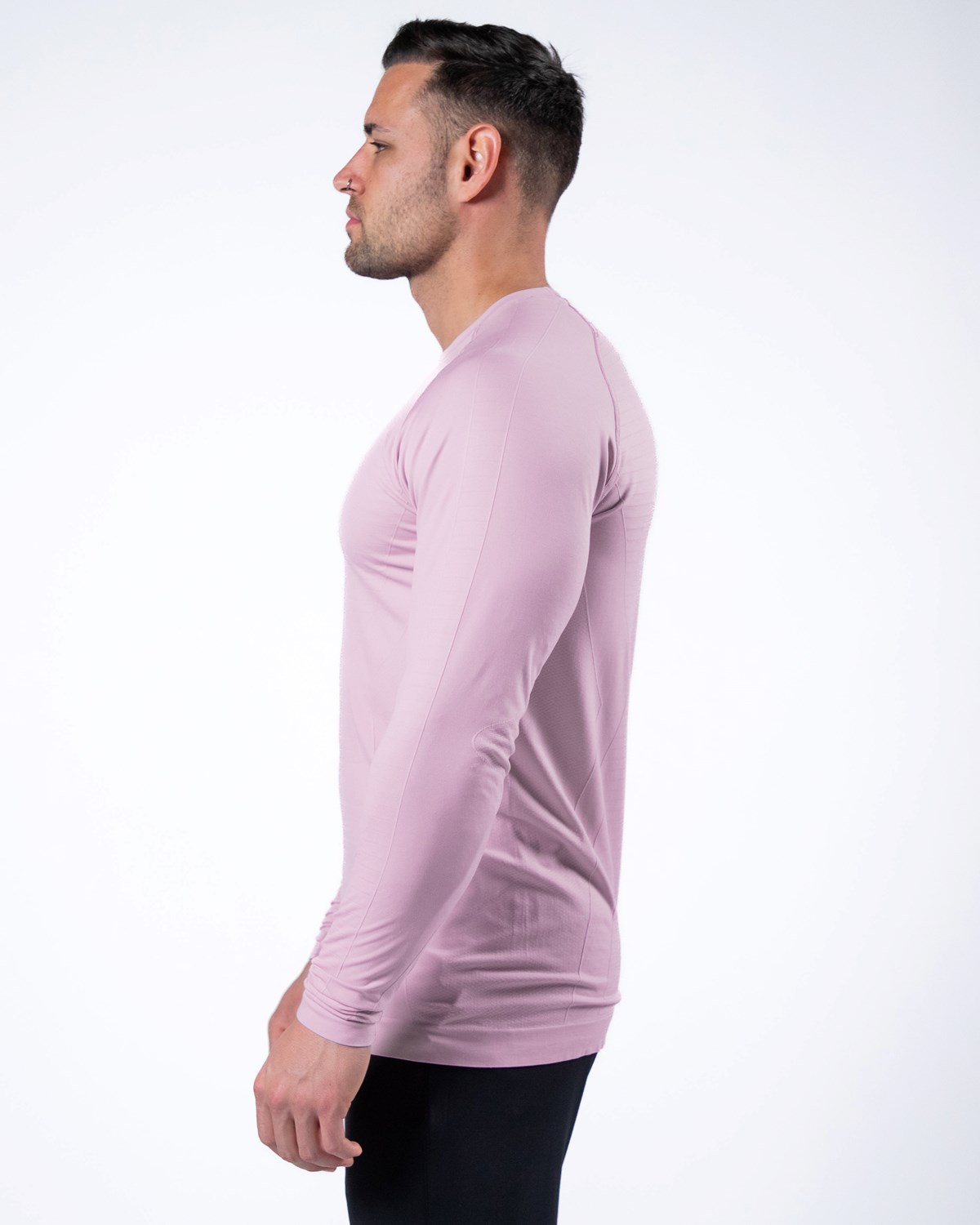 Alphalete High Performance Seamless Long Sleeve Tee Bloom | KR3475260