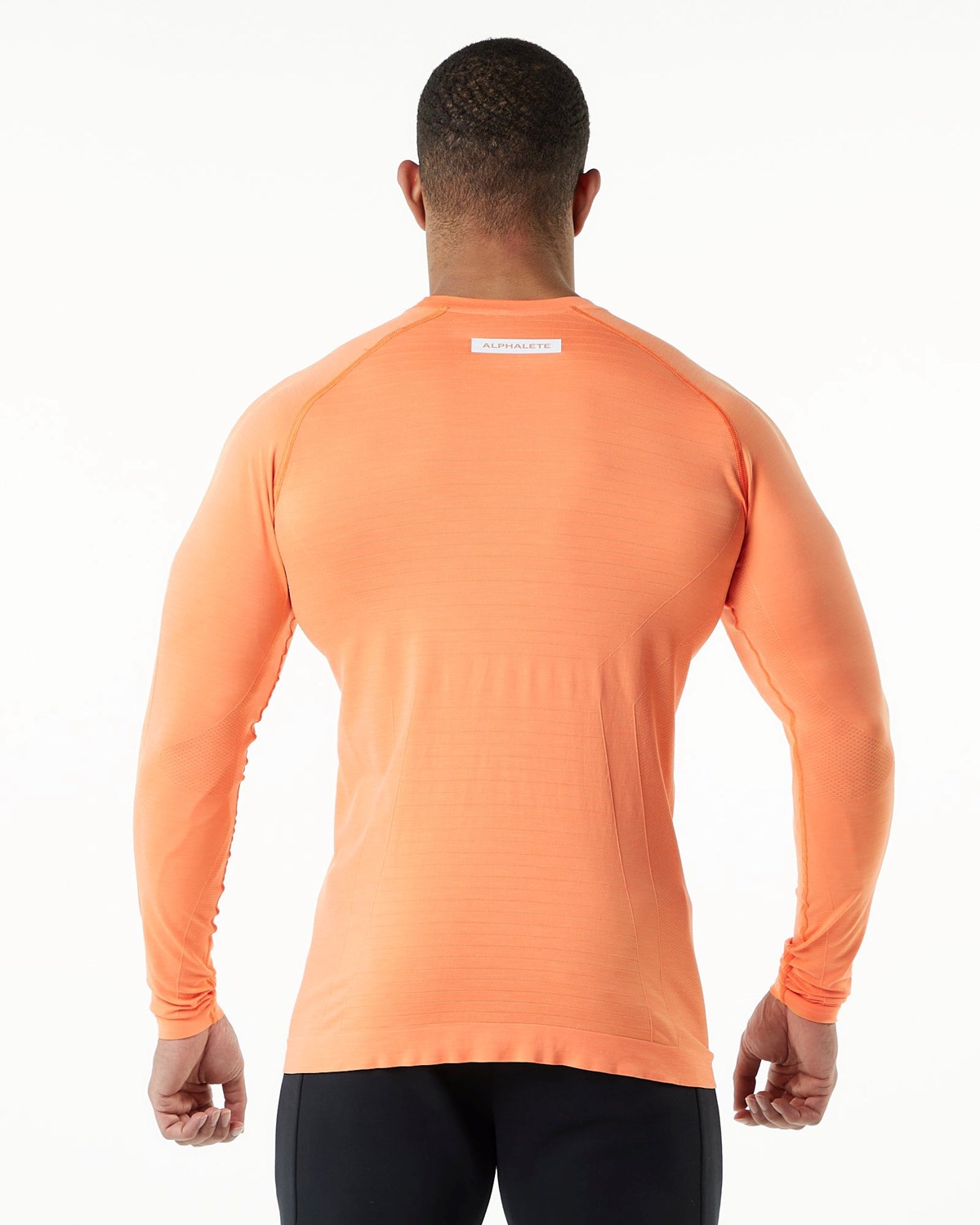 Alphalete High Performance Seamless Long Sleeve Tee Faded Day Tripper | RA4716328