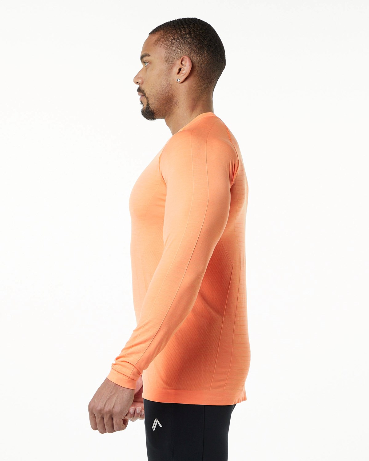 Alphalete High Performance Seamless Long Sleeve Tee Faded Day Tripper | RA4716328