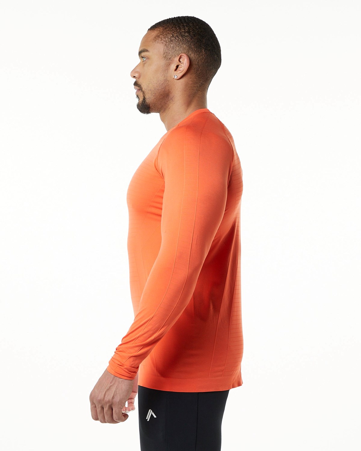 Alphalete High Performance Seamless Long Sleeve Tee Faded Strawberry | RS0482935