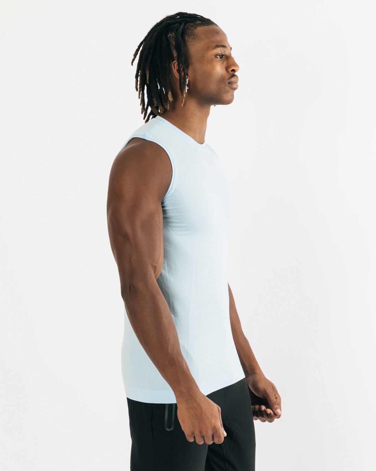 Alphalete High Performance Seamless Tank Blau | CM5326789