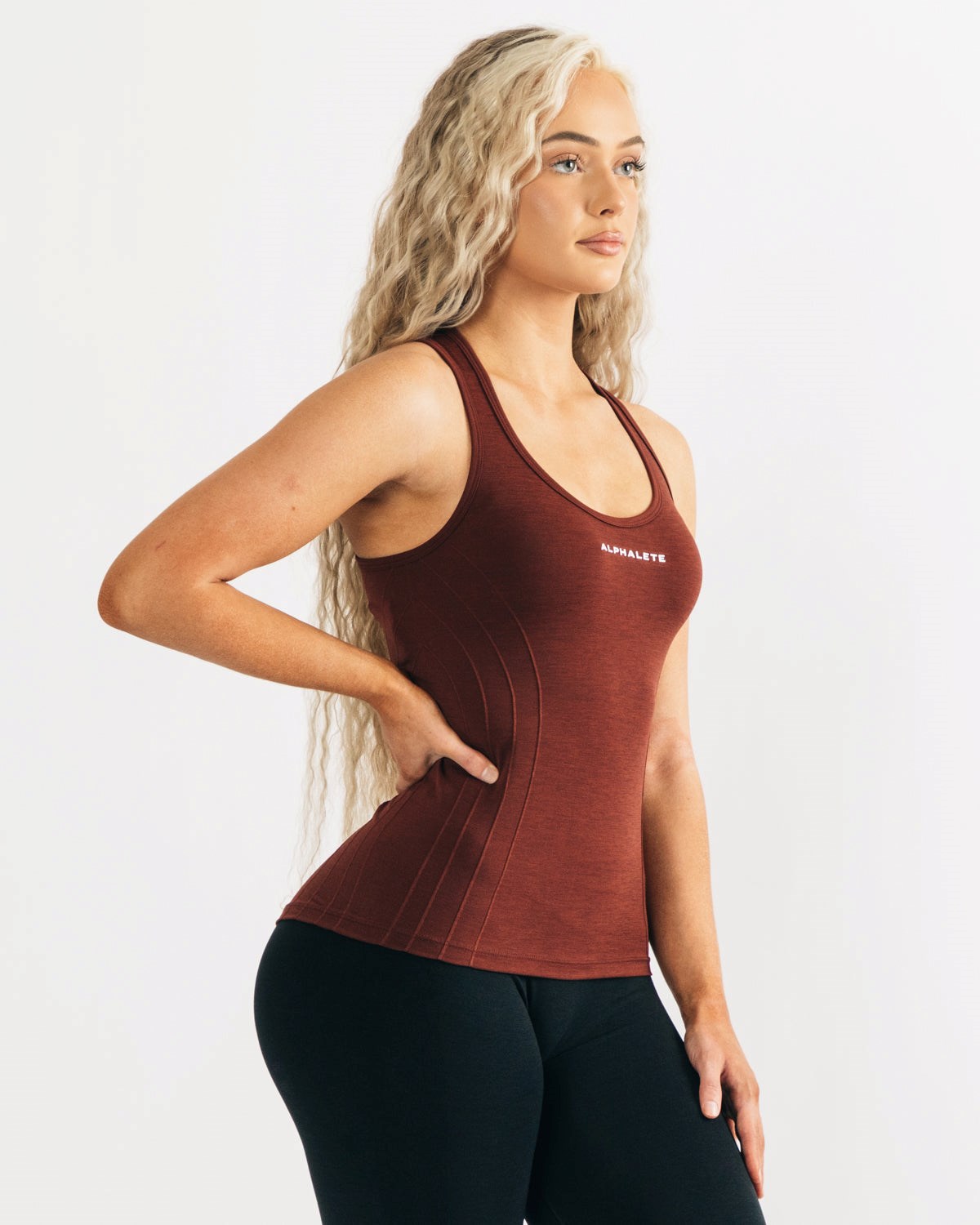 Alphalete High Performance Seamless Tank Kupfer | RI5947168