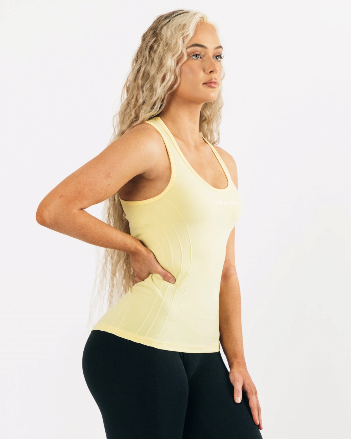 Alphalete High Performance Seamless Tank Lemonade | RW3196750