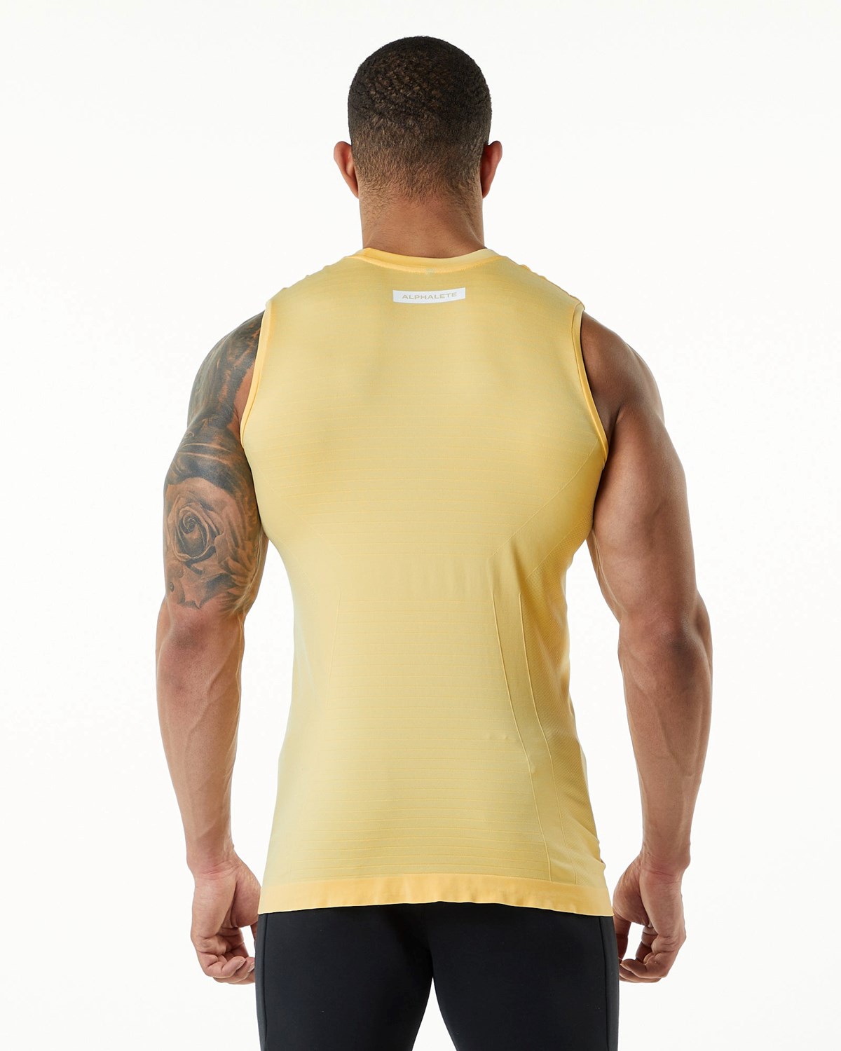 Alphalete High Performance Seamless Tank Faded Honey | XQ3571089