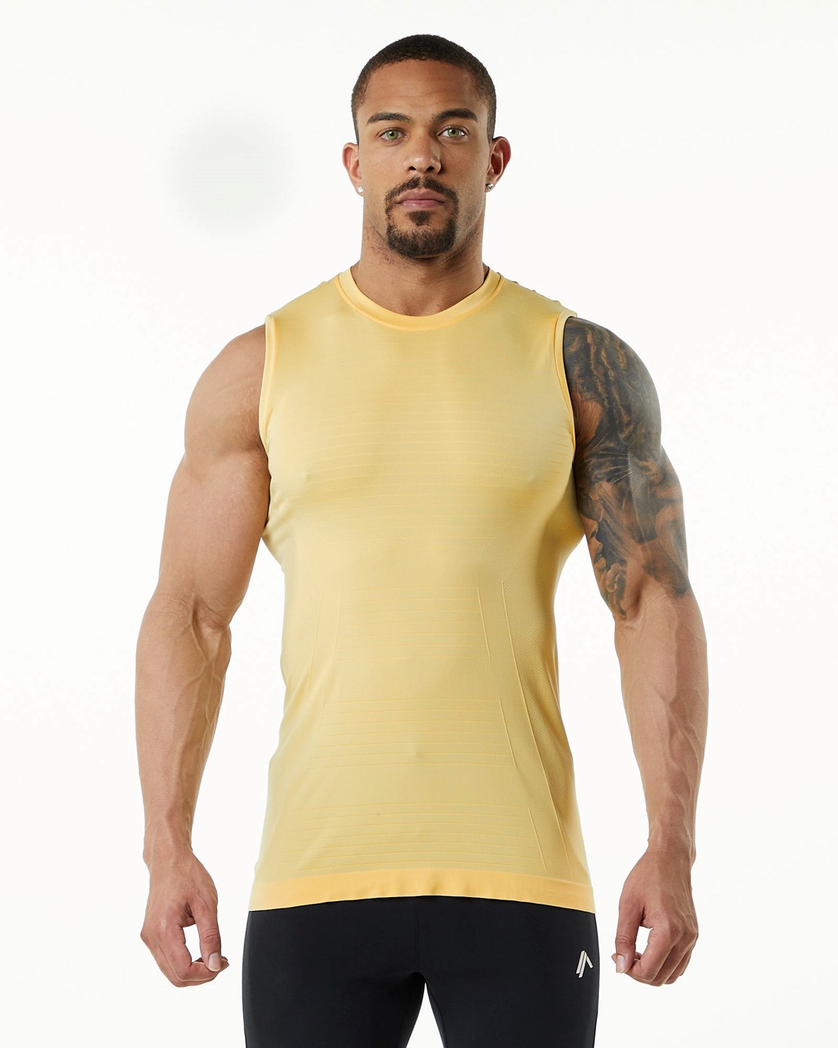 Alphalete High Performance Seamless Tank Faded Honey | XQ3571089