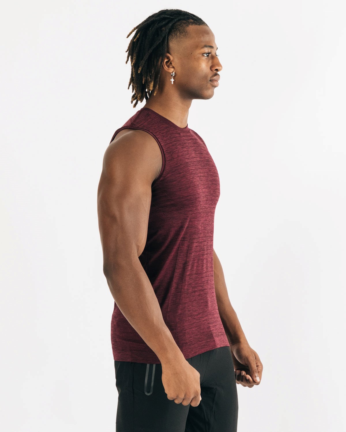 Alphalete High Performance Seamless Tank Schwarz | ZD0647251