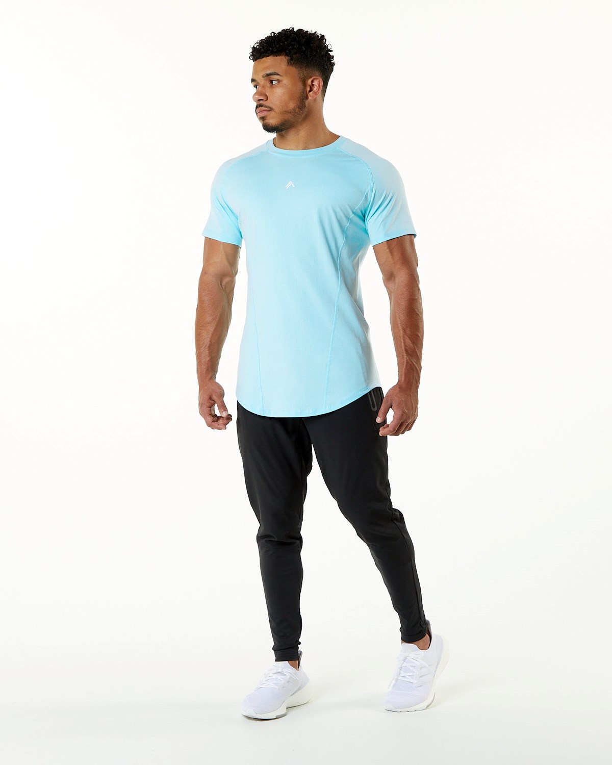 Alphalete High Performance Tee Blau | PZ5407213