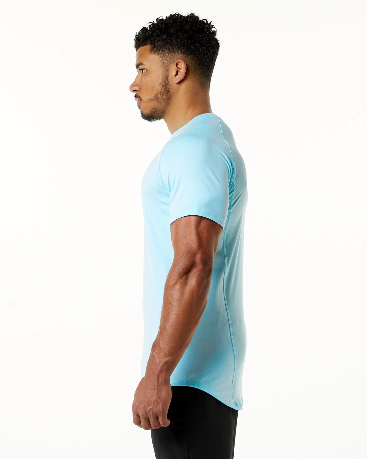 Alphalete High Performance Tee Blau | PZ5407213