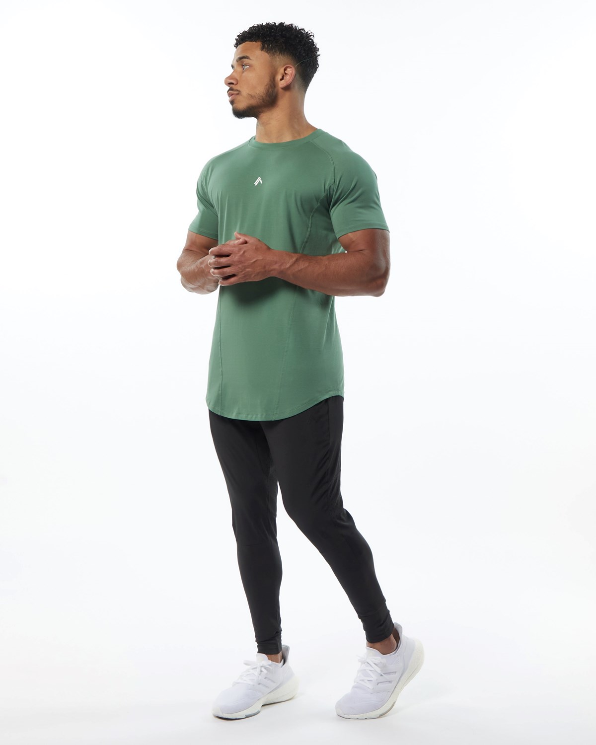 Alphalete High Performance Tee Grün | UW0846179