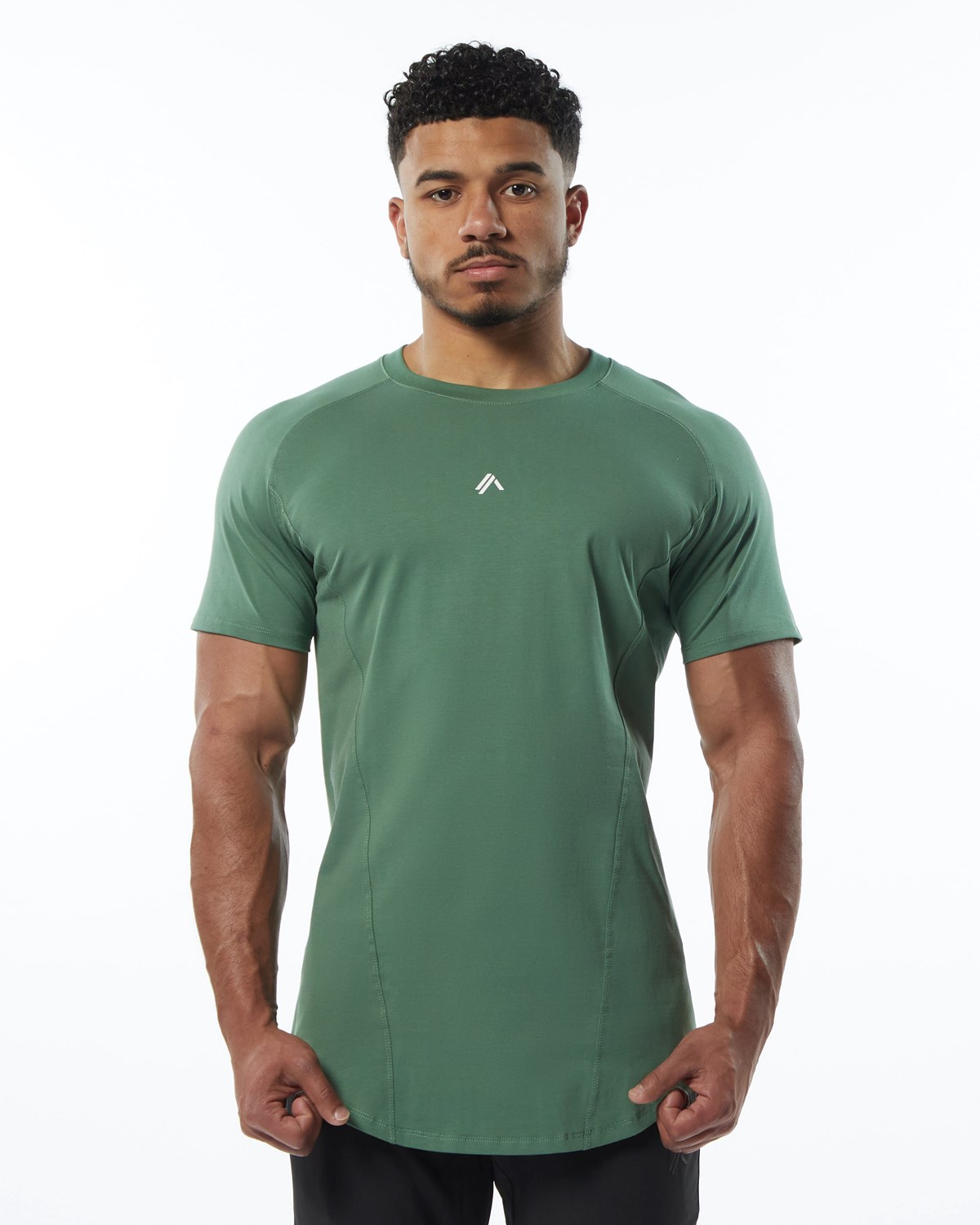 Alphalete High Performance Tee Grün | UW0846179