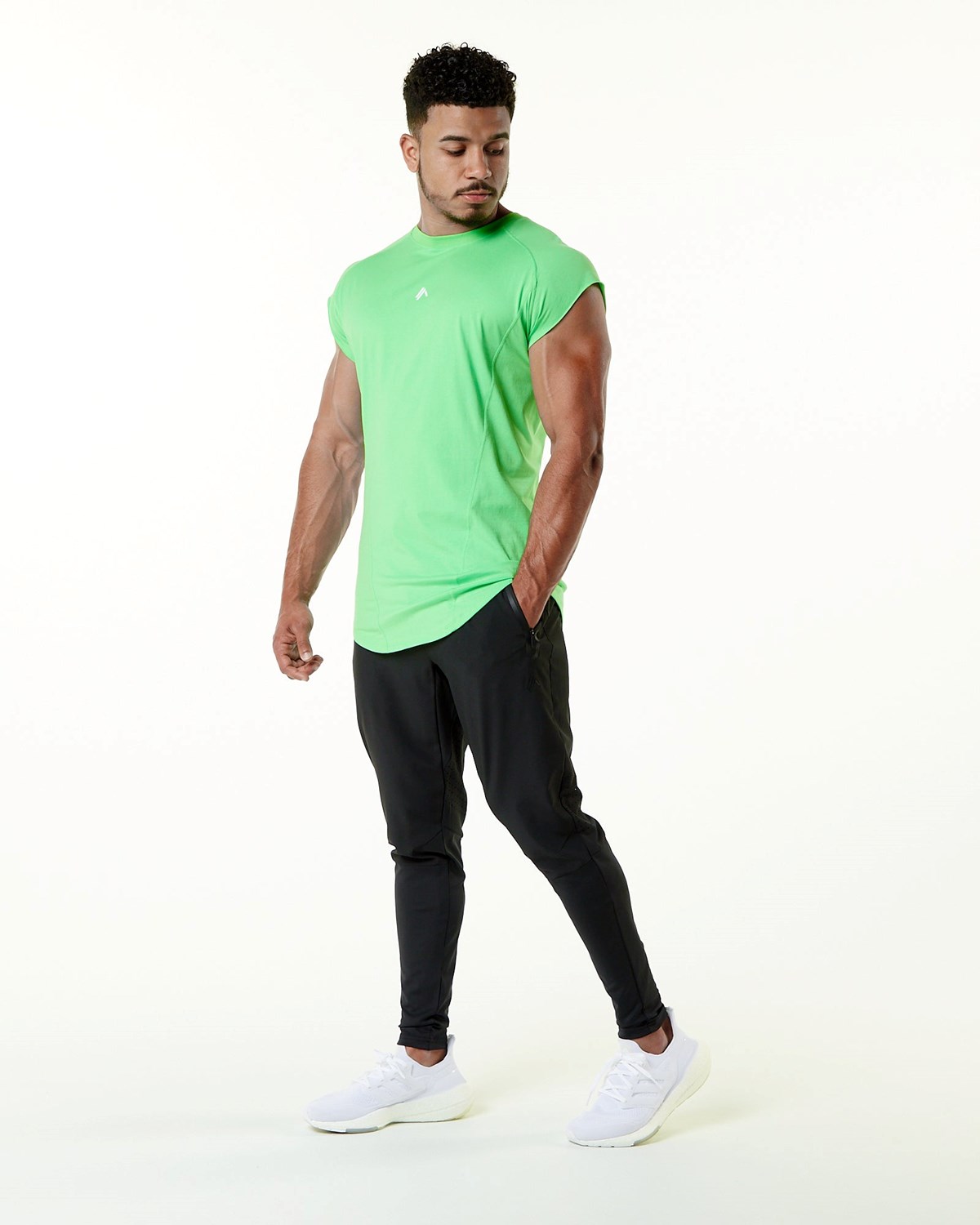 Alphalete High Performance Ärmellose Tee Grün | CB2015364