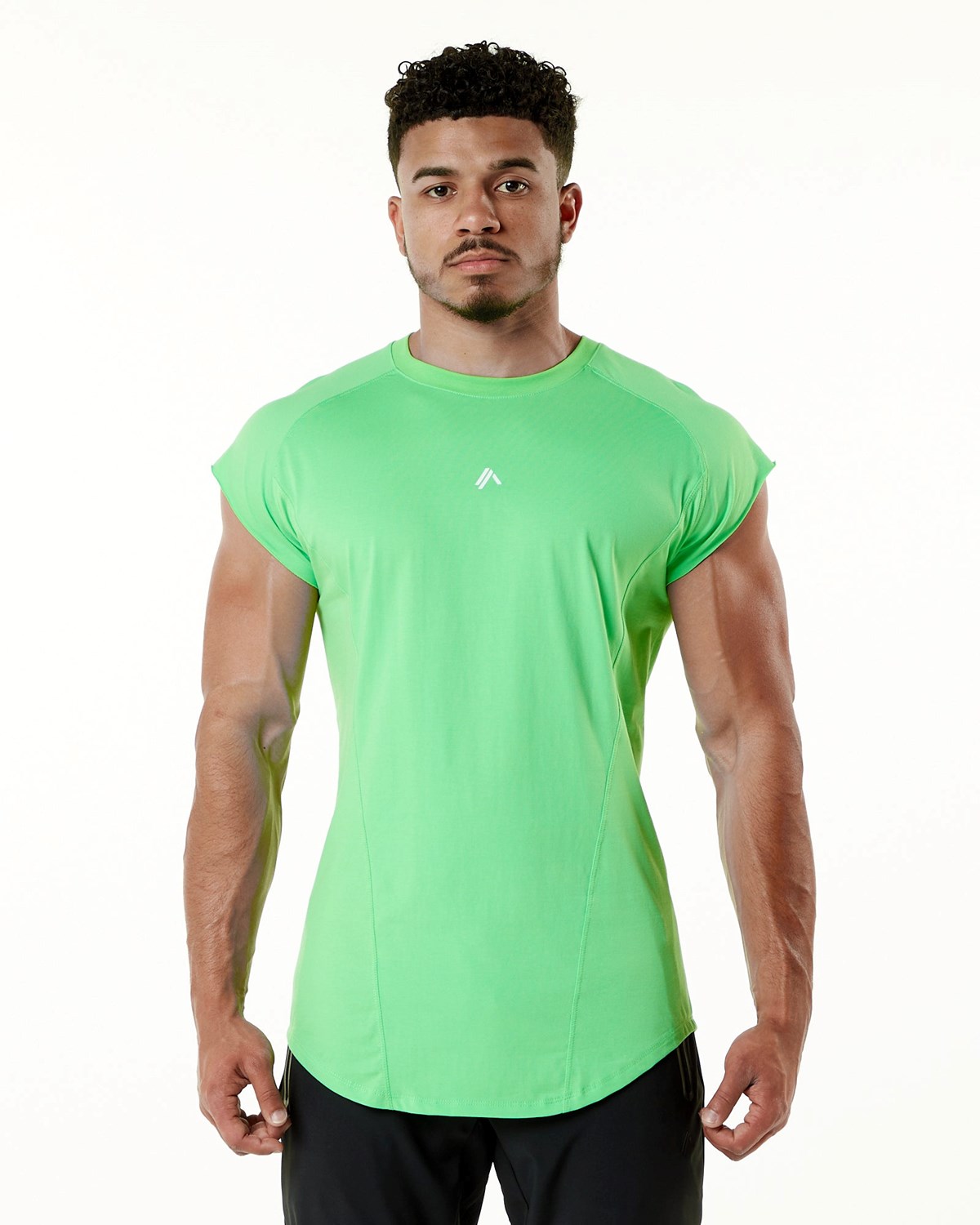 Alphalete High Performance Ärmellose Tee Grün | CB2015364