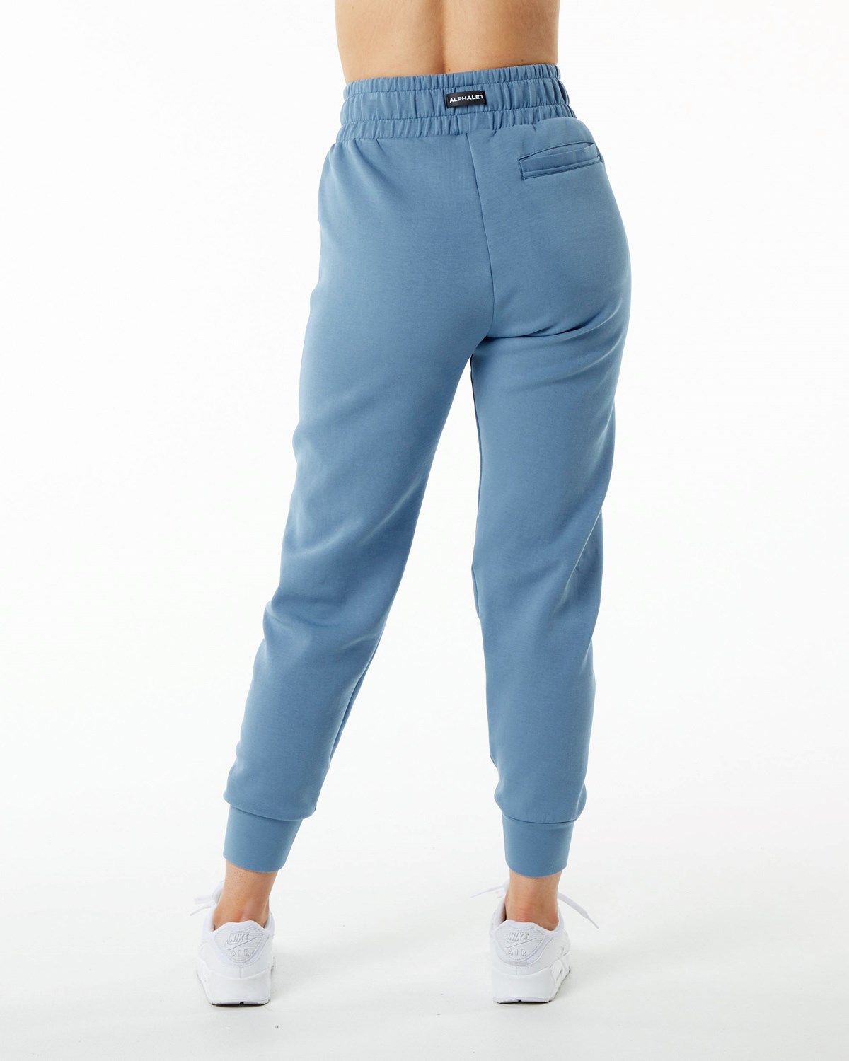 Alphalete Interlock Knit Cuffed Jogger Blau | BI2146705