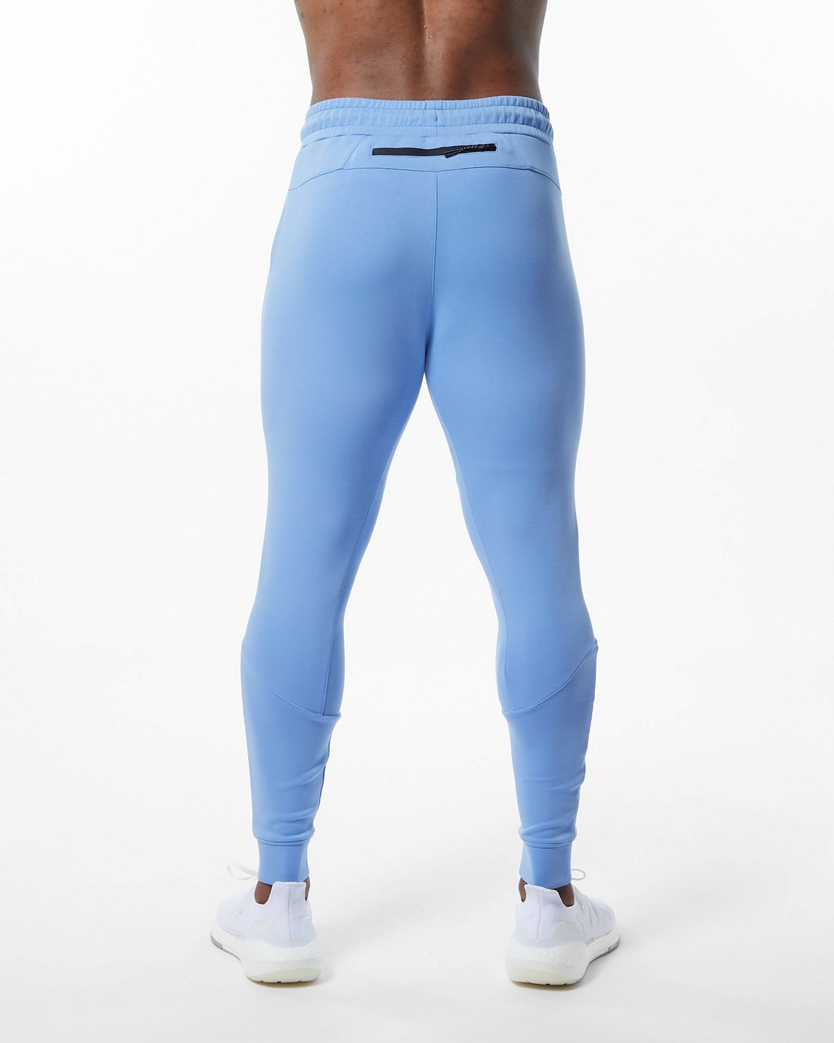 Alphalete Interlock Knit Cuffed Jogger Hellblau | PZ5276438