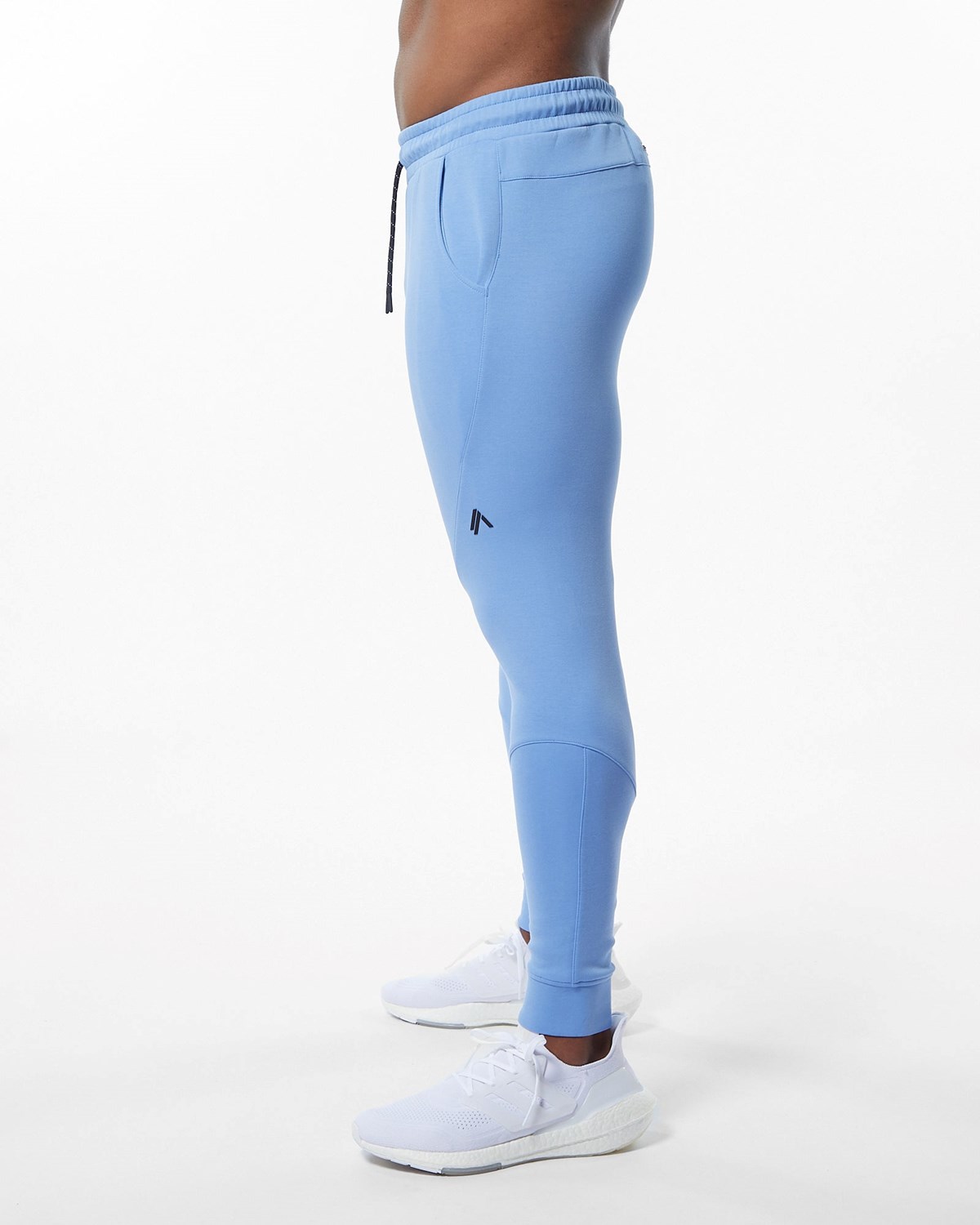 Alphalete Interlock Knit Cuffed Jogger Hellblau | PZ5276438