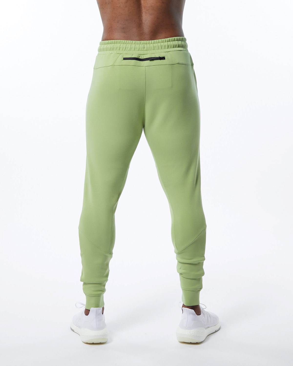 Alphalete Interlock Knit Cuffed Jogger Hellgrün | TA5273064