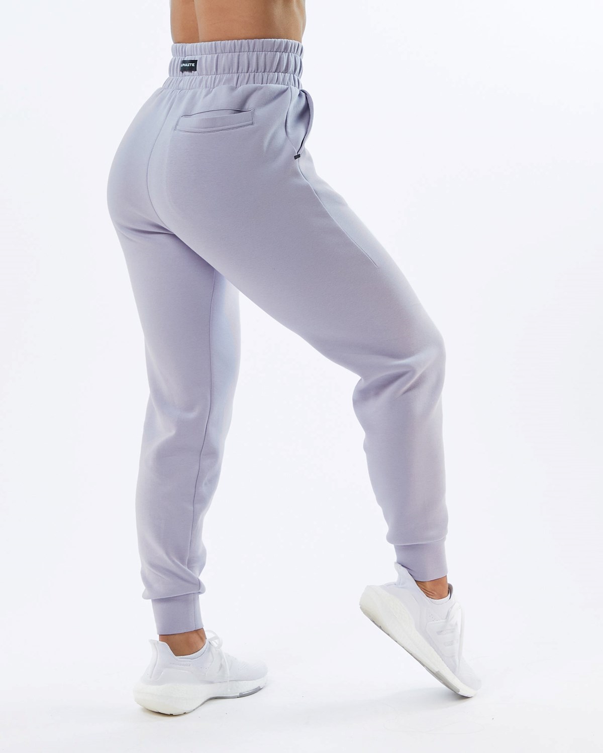 Alphalete Interlock Knit Cuffed Jogger Lilac | BQ8214965