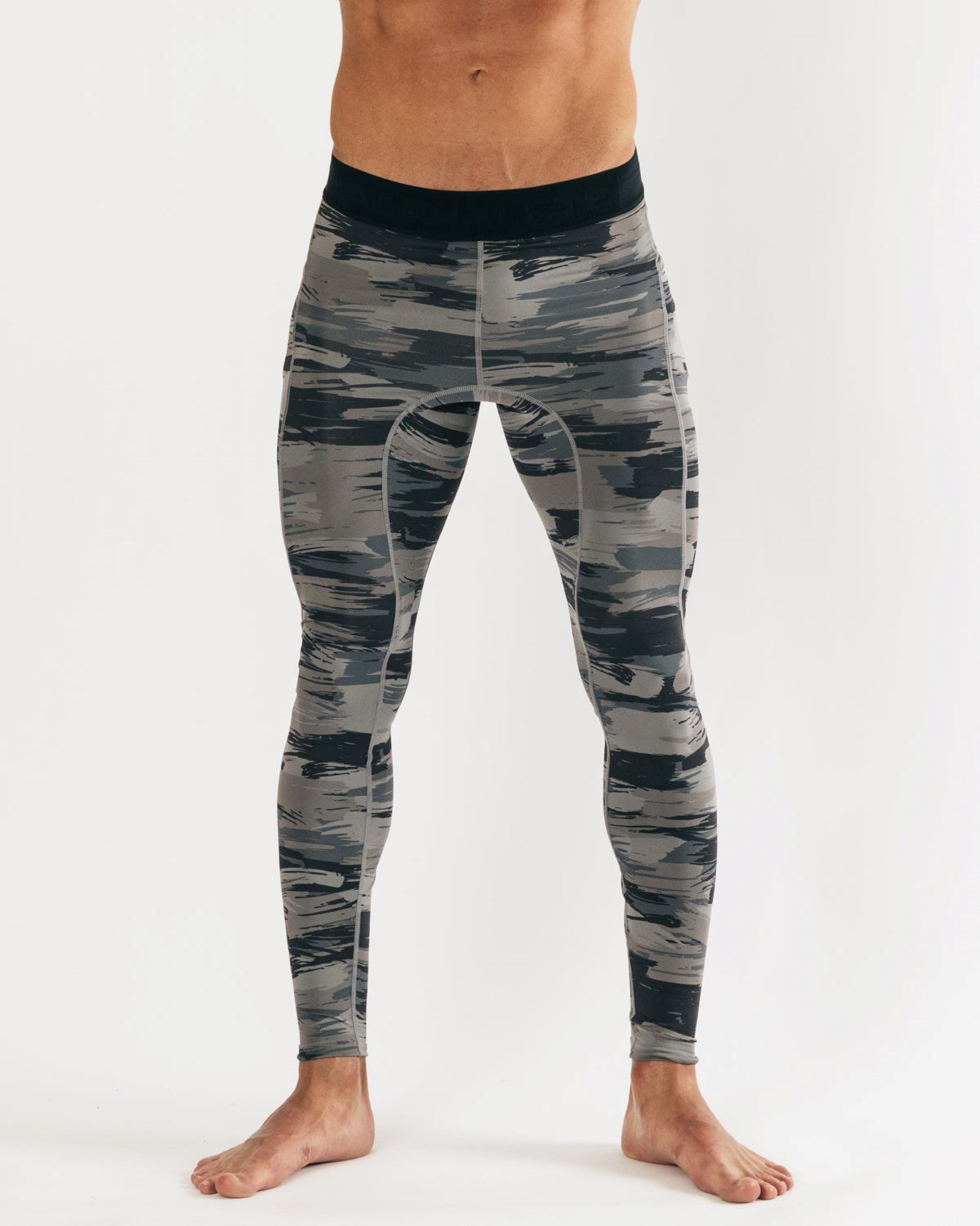 Alphalete Performance High-Compression Sport Tight Schwarz Camouflage | ZH8536791