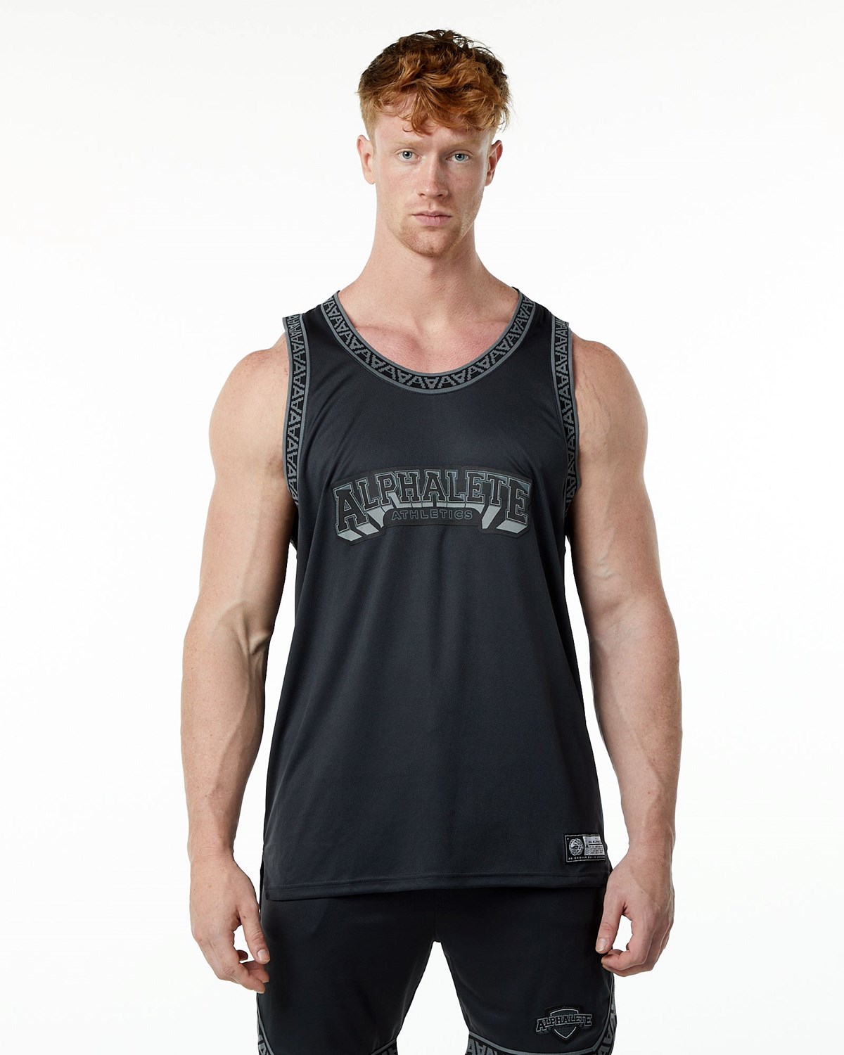 Alphalete Relaxed Fit Jersey Schwarz | WG8205947