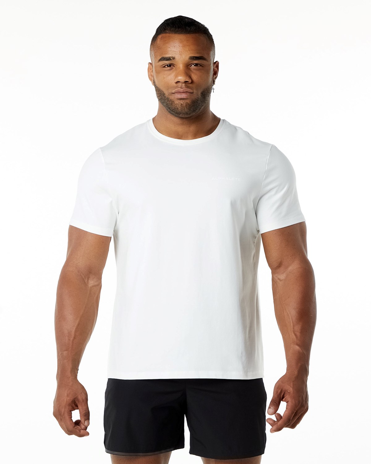 Alphalete Relaxed Fit Tee Avalanche | VF8741065