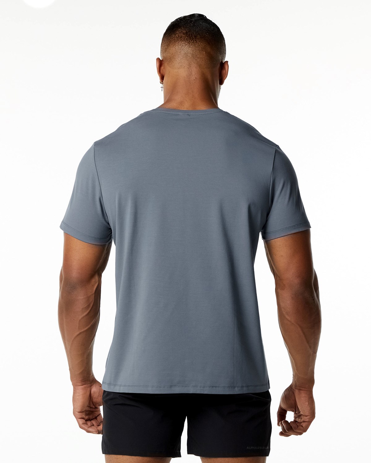 Alphalete Relaxed Fit Tee Carbon | QV6752301