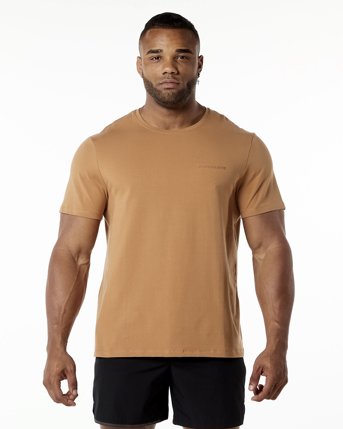 Alphalete Relaxed Fit Tee Rust | NI4608375