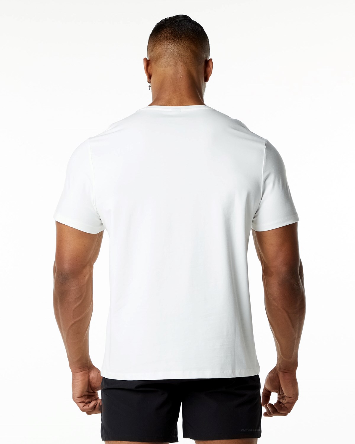 Alphalete Relaxed Fit Tee Weiß | VT0374819