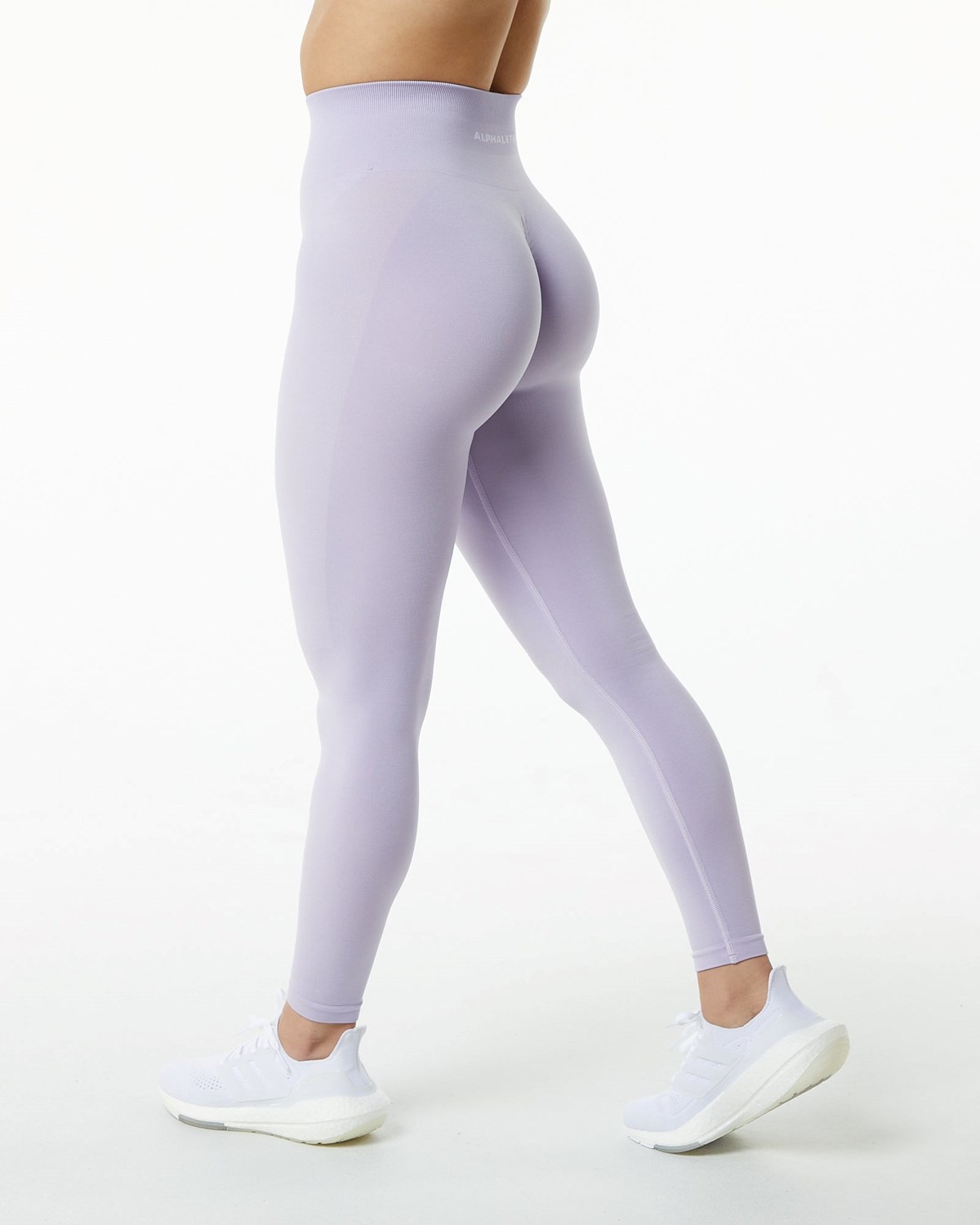 Alphalete Seamless Scrunch Legging Misty Lilac | GI7850296