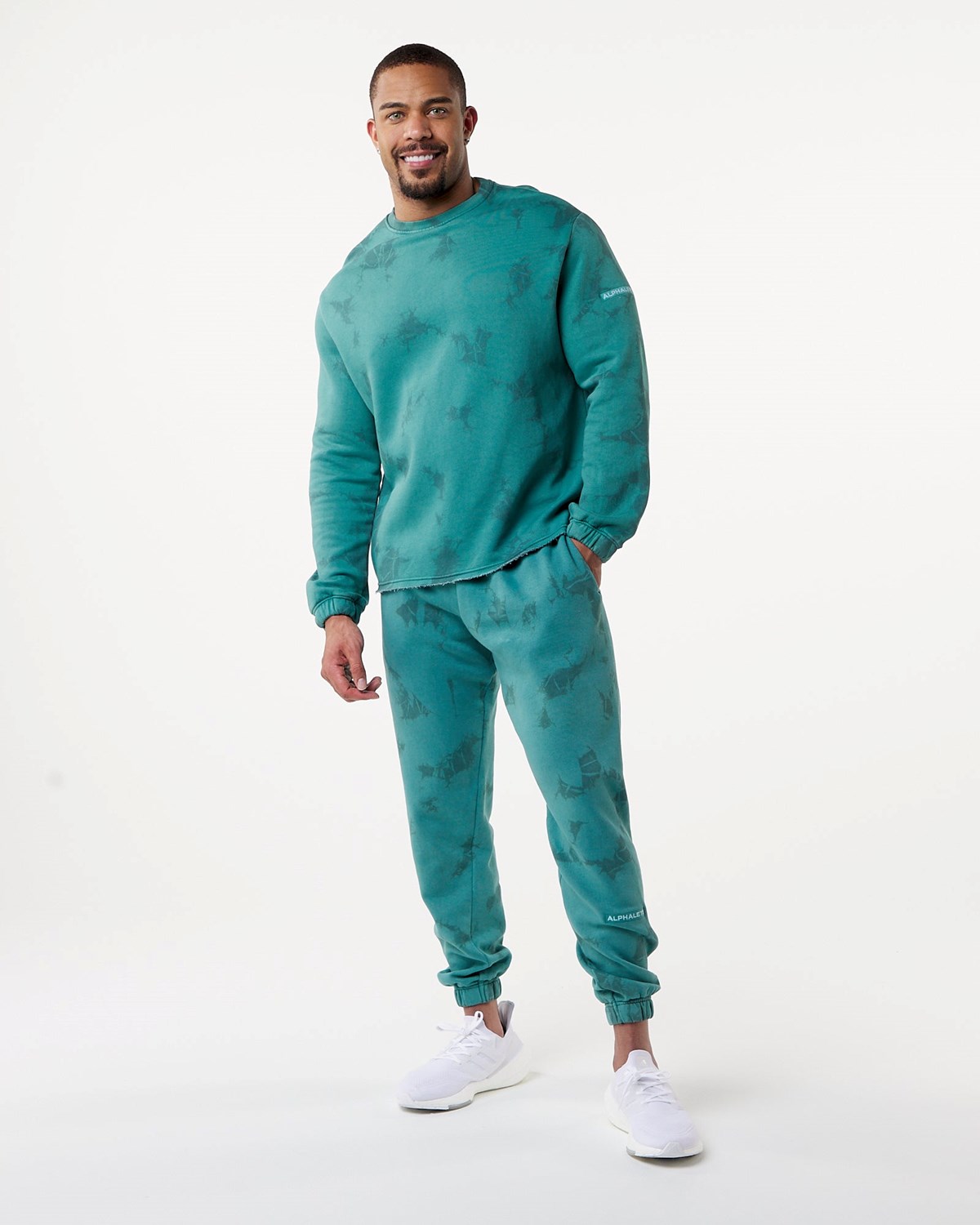 Alphalete Washed Fleece Pullover Submarine | GQ1752943